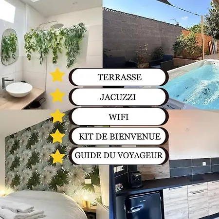 Appartamento L échappée Rémoise, Jacuzzi Proche Caves Champagne Reims