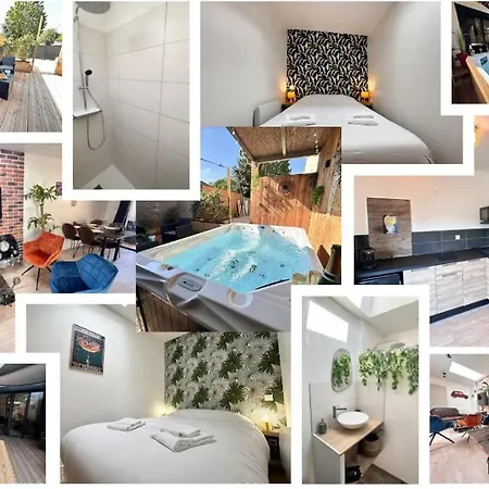 L échappée Rémoise, Jacuzzi Proche Caves Champagne Appartamento *