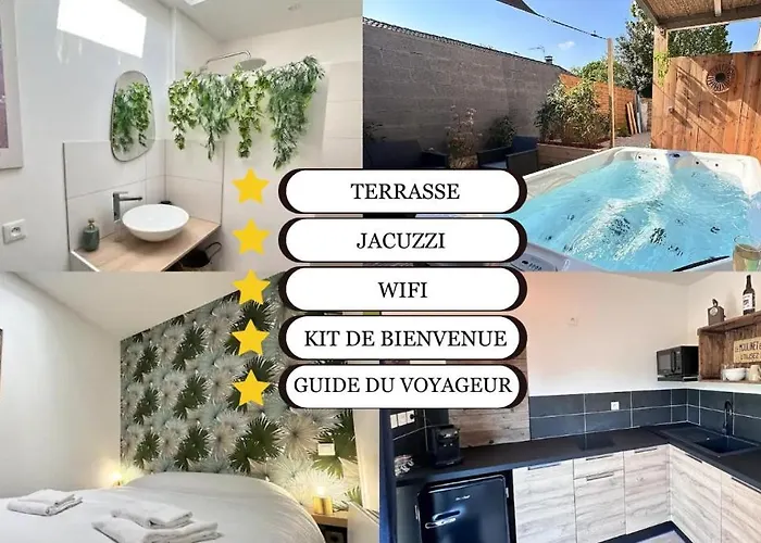 Apartment L Echappee Remoise, Jacuzzi Proche Caves Champagne Reims