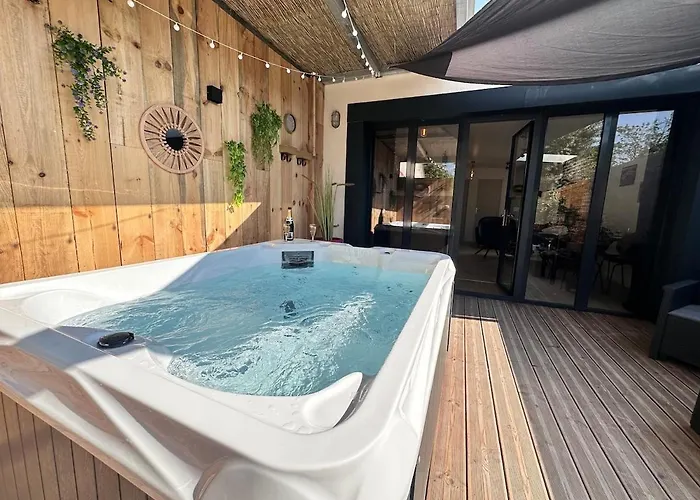 L Echappee Remoise, Jacuzzi Proche Caves Champagne * Reims