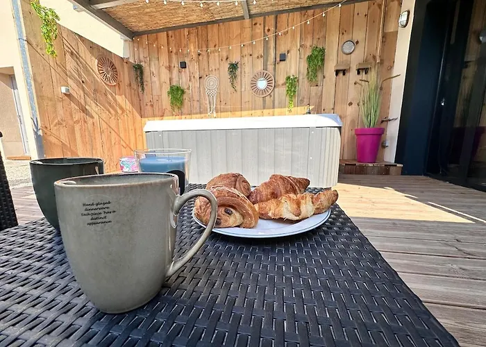 L Echappee Remoise, Jacuzzi Proche Caves Champagne * Reims