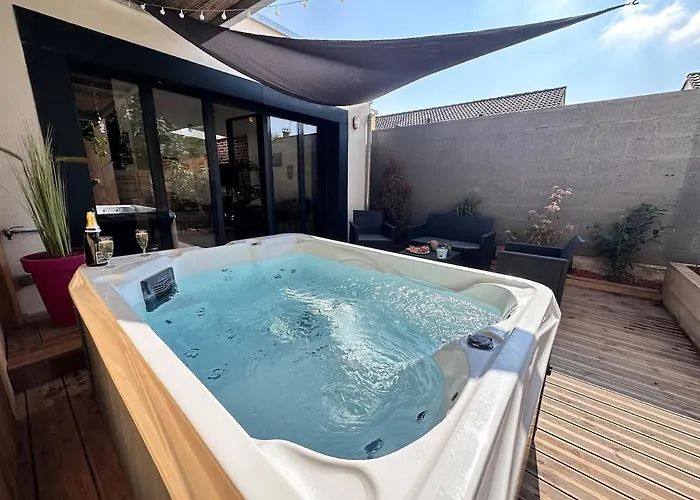L Echappee Remoise, Jacuzzi Proche Caves Champagne Apartment