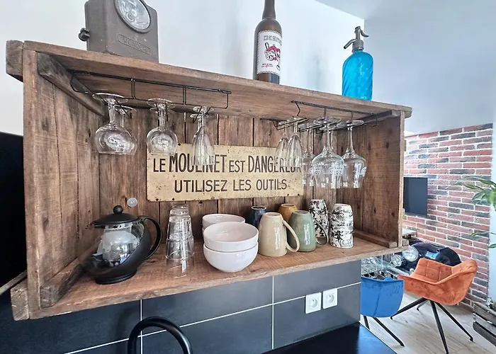 L Echappee Remoise, Jacuzzi Proche Caves Champagne * Reims